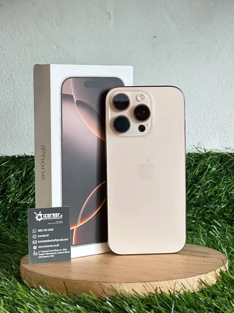 Apple iPhone 16 Pro - Ex iBox | Unit Only | All Operator | Garansi | S