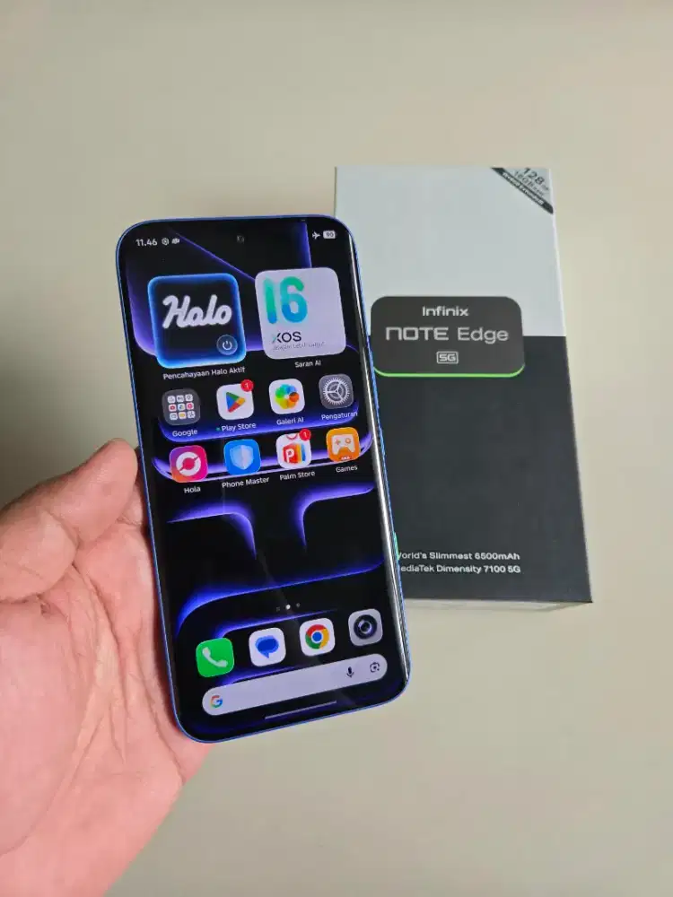 Infinix Note Edge 5G+ 8/128 Sebulan Pakai Garansi Aktif Panjang Murah