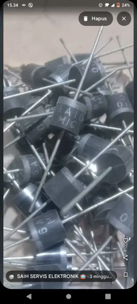 Menjual sparepart elektronik