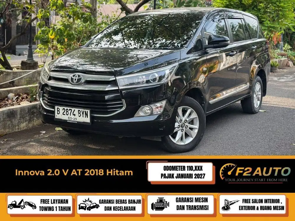 Innova 2.0 V AT 2018 Hitam