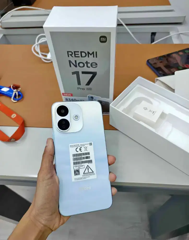 Redmi note 17 pro 5g ram 6/256gb like new garansi