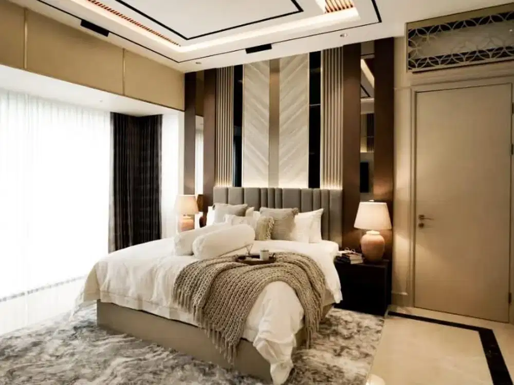 Disewakan rumah golf island full furnish rumah siap huni dan bagus rapi interior ok dan bagus harga nego siap survey