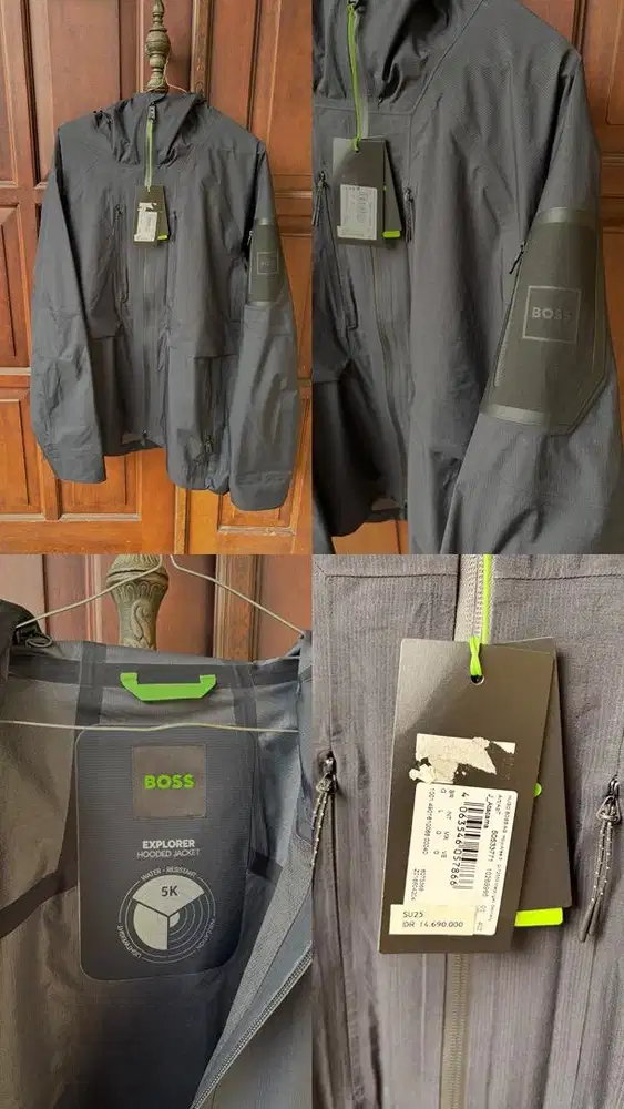 Jaket Boss Preloved Baru