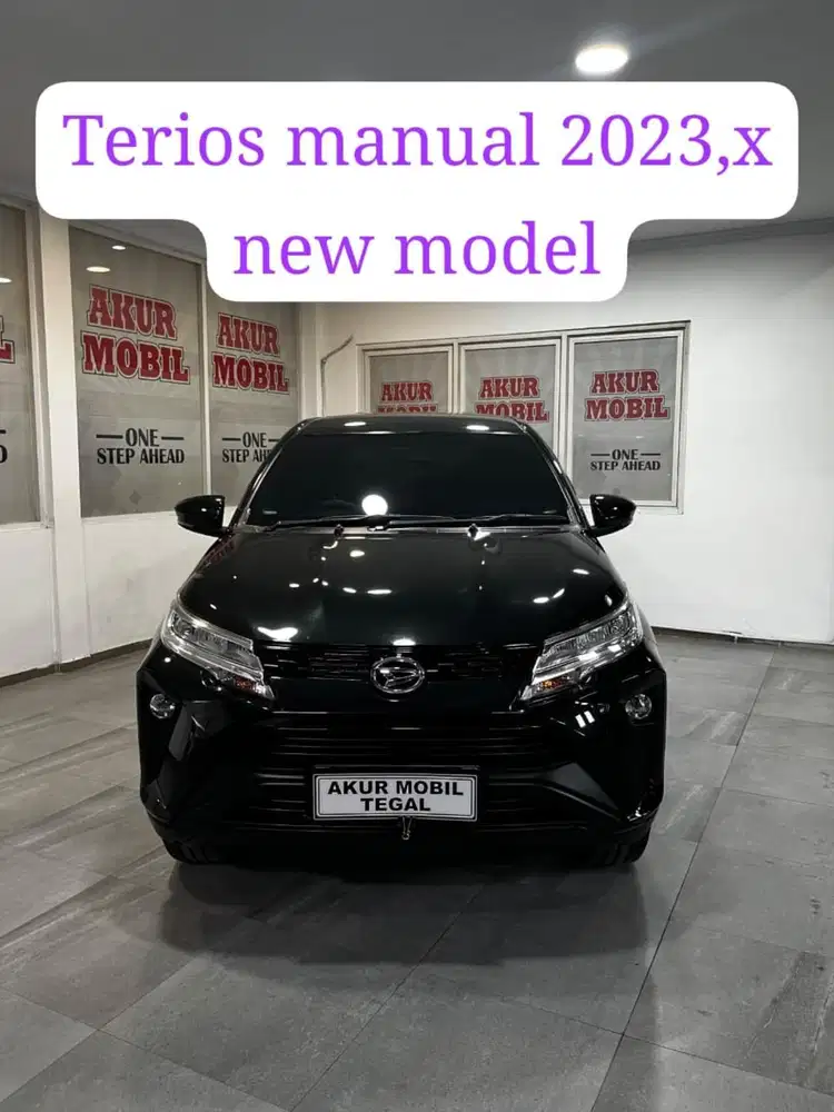 ISTIMEWA NEW TERIOS X FACELIFT MANUAL 2023 HITAM FUL ORI SIAP PAKAI