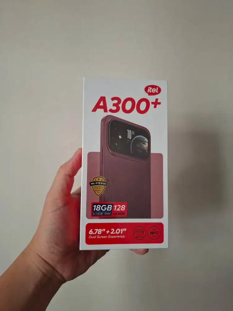 [BARU] iTel A300+ Plus 6/128, SEGEL Garansi Resmi, Bisa COD