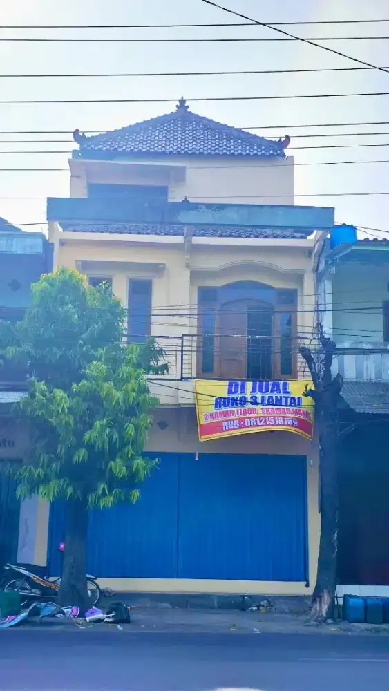 DIJUAL RUKO 3 LANTAI JALAN PANTURA SURABAYA SEMARANG 500M DR ALUN ALUN