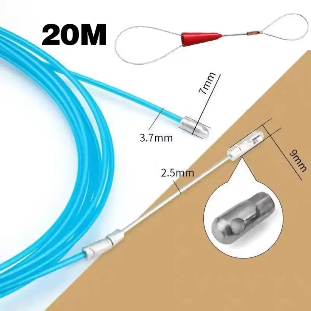 Trekper Penarik Kabel Premium (9mm) Alat Bantu Tarik Kabel