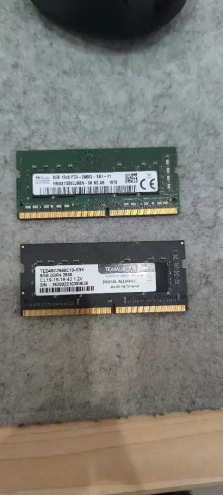 RAM Laptop DDR4 8GB 2666MHz Team & SK Hynix