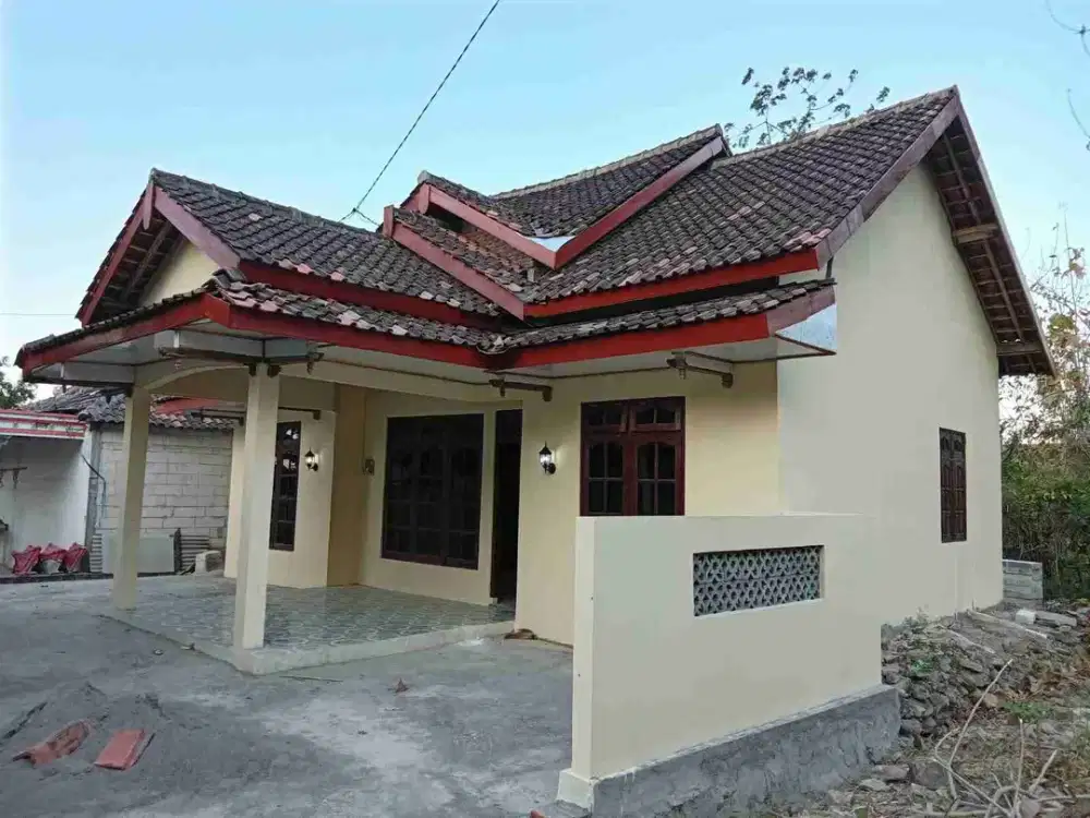 Rumah murah baru habis renov, siap huni, luas tanah 173 MTR di Lorog Tawangsari 
  kt 3, km 1