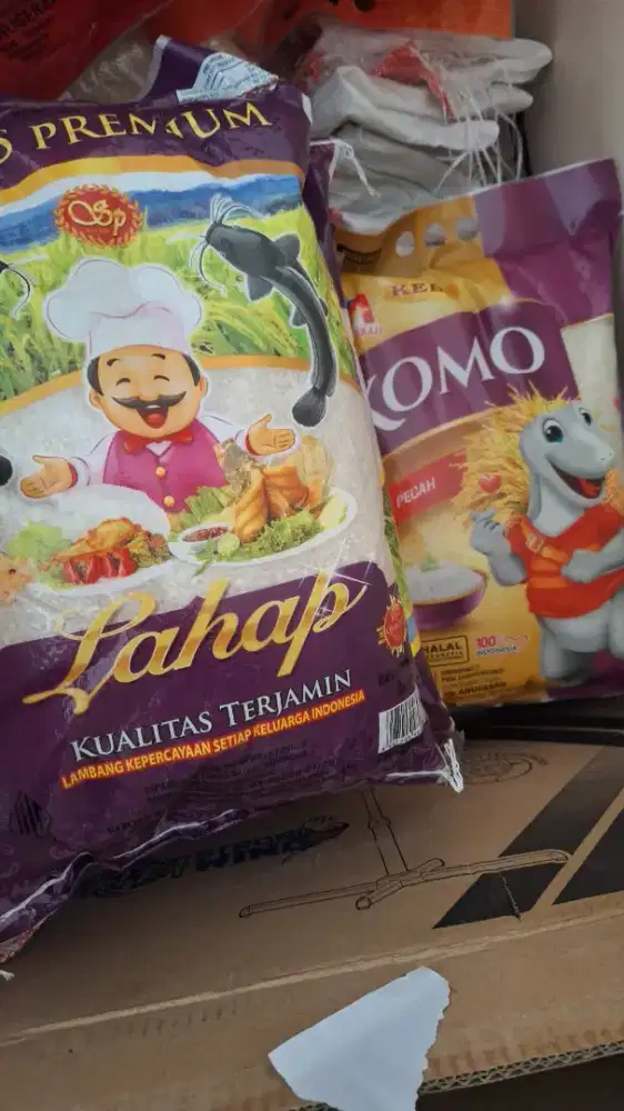 Beras kemasan 5kg