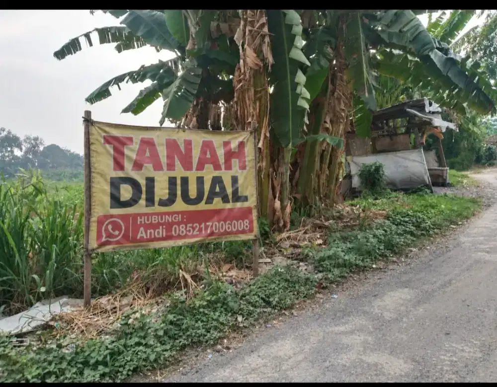 Tanah kosong cocok buat perumahan