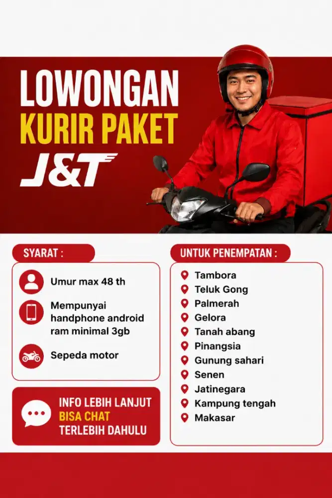 Kurir paket J&T