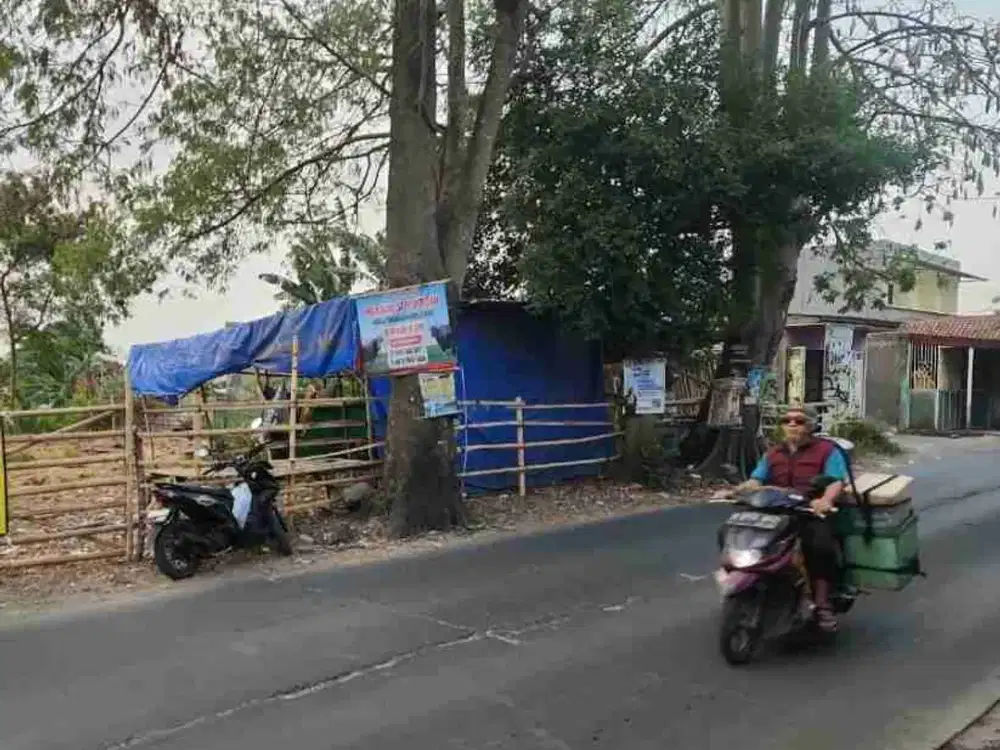 Jual tanah pinggir jalan curug dekat exit tol karawaci