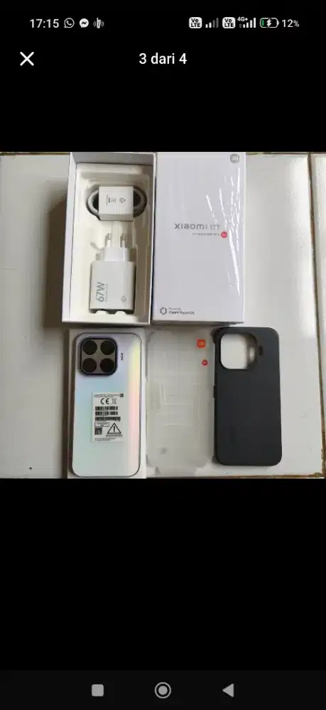 Dijual Xiaomi 17T 12/512 White