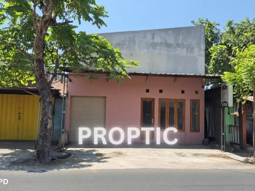 Rumah pinggir jalan raya bagus untuk usaha warugunung karangpilang surabaya - CRM404APD