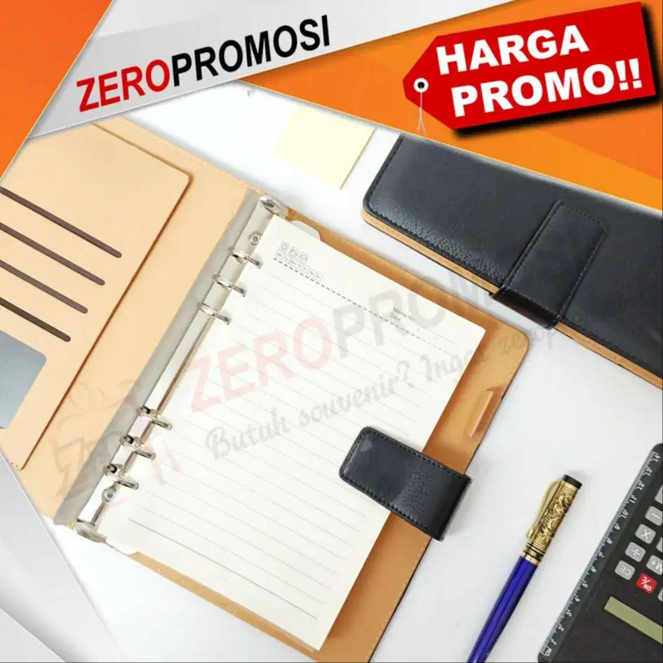 Buku Agenda Eksklusif Kulit Sintetis AG-02 untuk Hadiah Kantor
