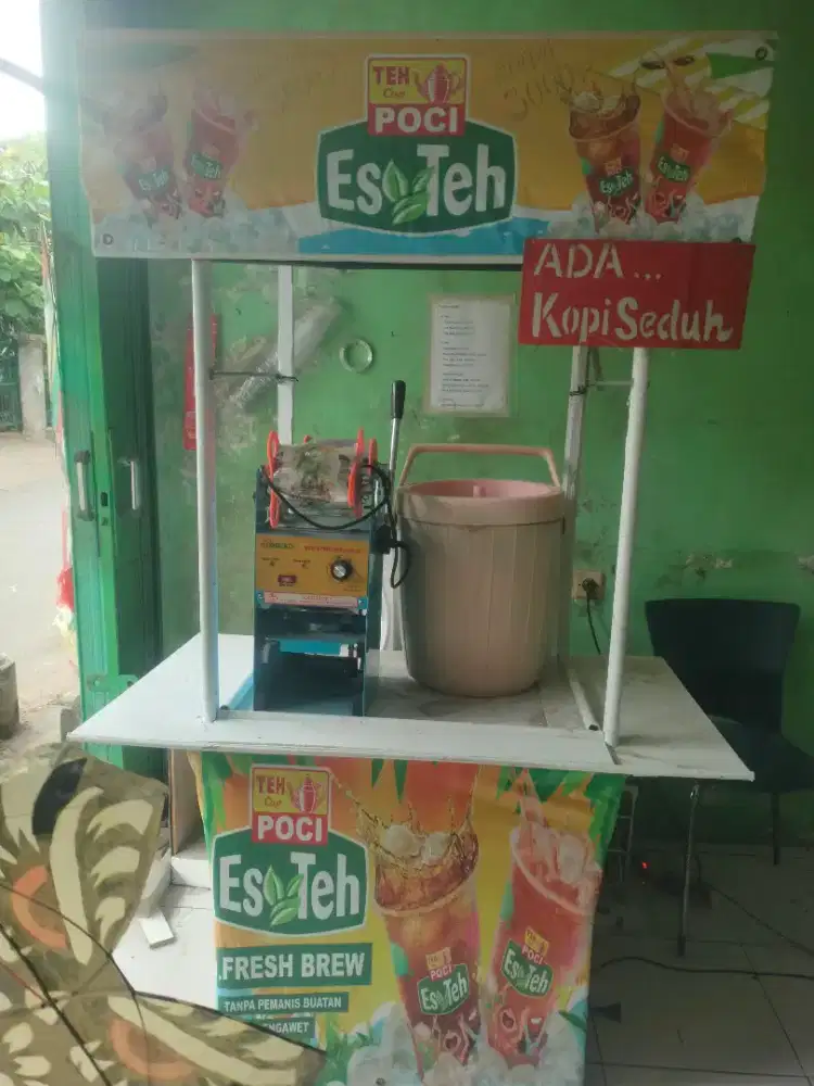 Jual perlengkapan dagang teh poci