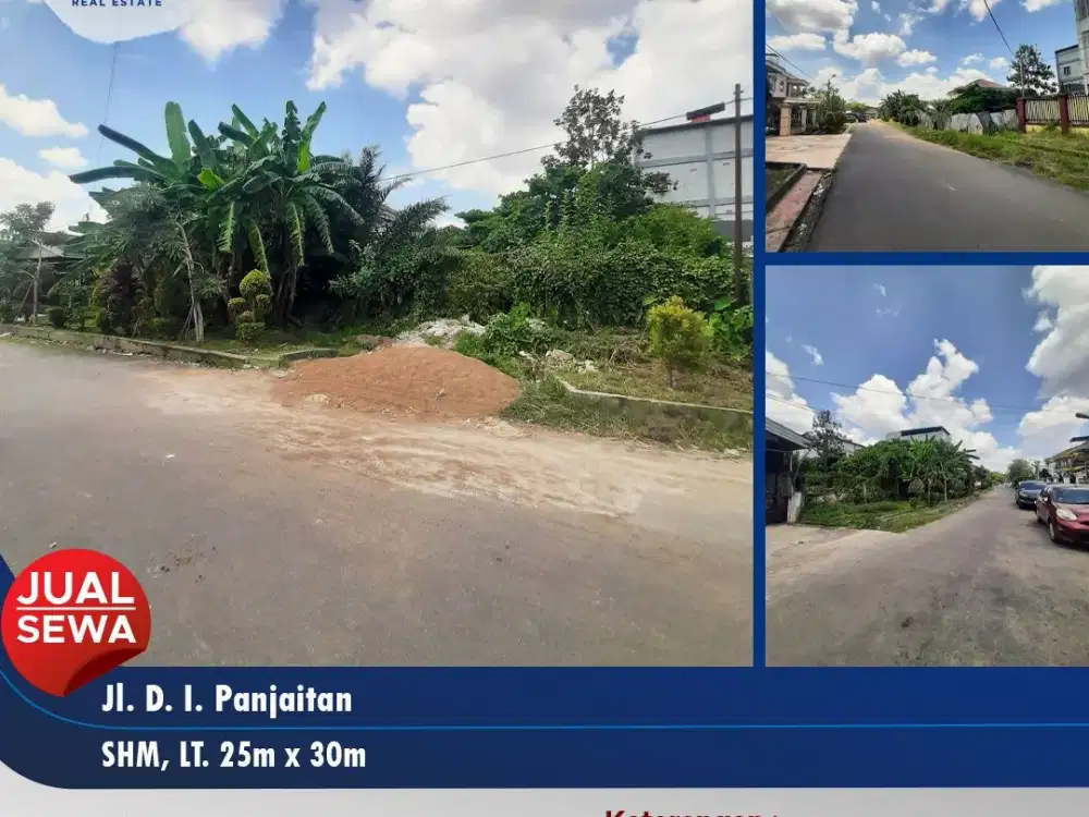 Tanah lokasi strategis D I Panjaitan, Pontianak
