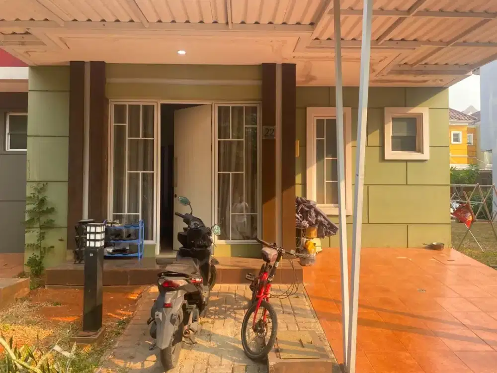 Dijual Murah Rumah Malibu Village Gading Serpong LT 56 LB 68 Semi Furnish