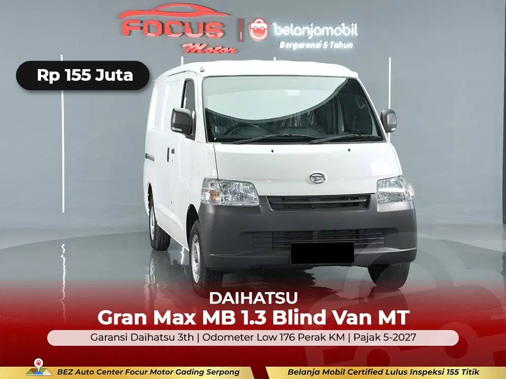 [ KM 176 PERAK ] Daihatsu Gran Max MB 1.3 Blind Van MT 2026/2025/2024