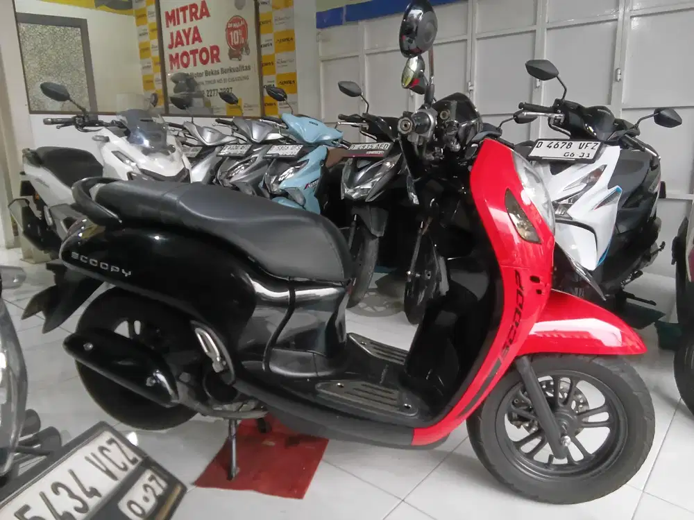 Honda Scoopy Tahun 2021 Km rendaaaah