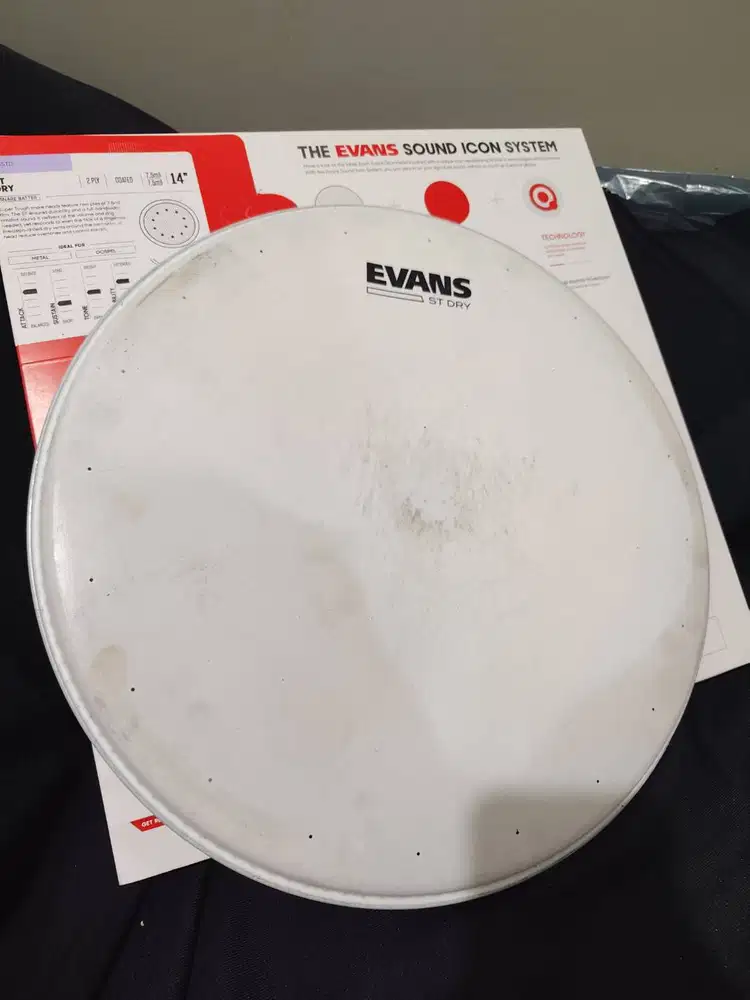 Head2 Evans 14 13 masih bagus dan layak pakai