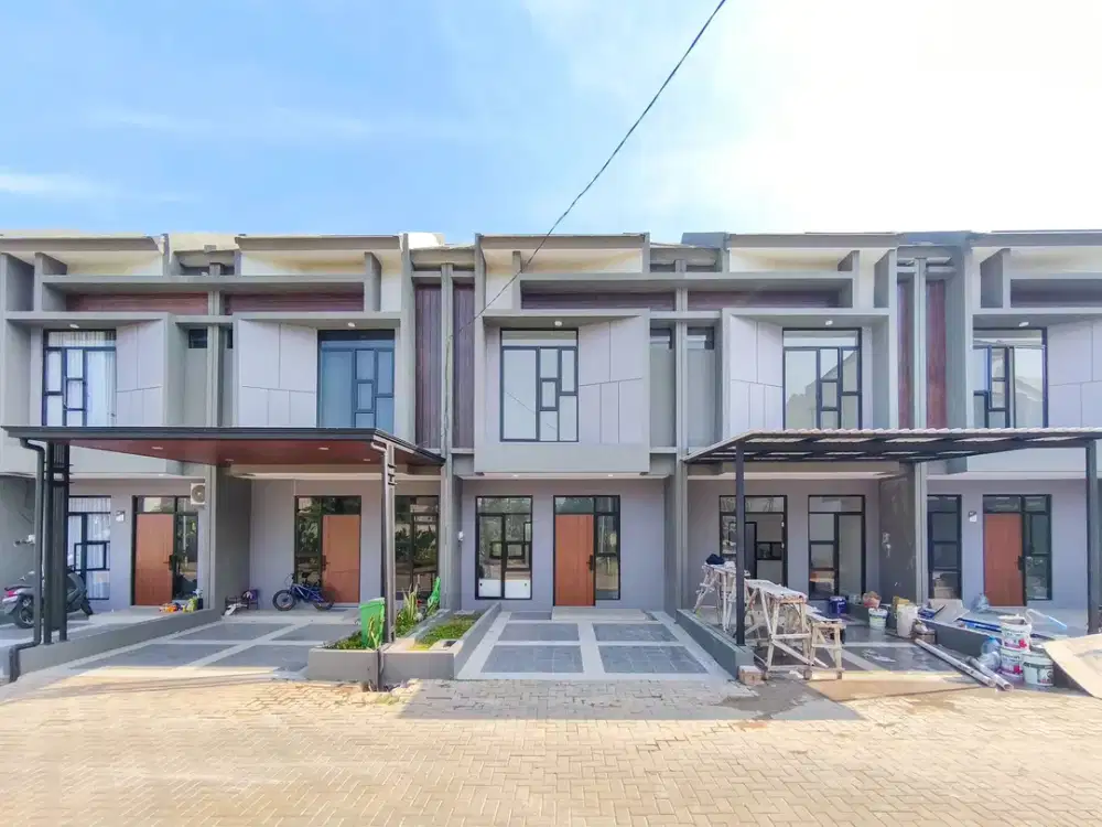Rumah 2 Lt Modern 7 Menit ke RS.Permata Pamulang Dibantu KPR J-52540