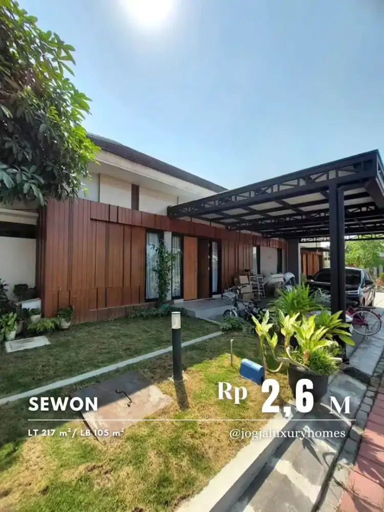 Dijual Rumah di Lingkungan Elite dekat Kampus ISI Jalan Parangtritis