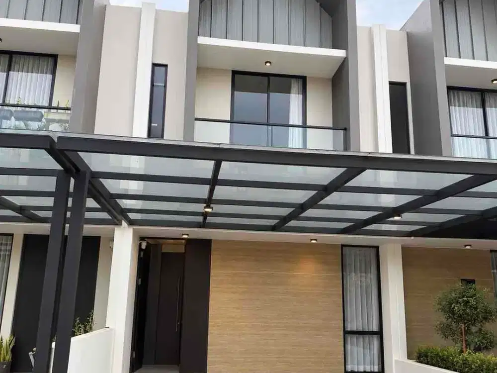 Disewakan Rumah Siap Huni Vazza Graha Bintaro Jaya. Kinclong Belum Pernah Ditinggali