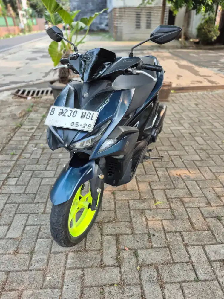 Dijual Yamaha aerox 155 tahun 2018 surat lengkap