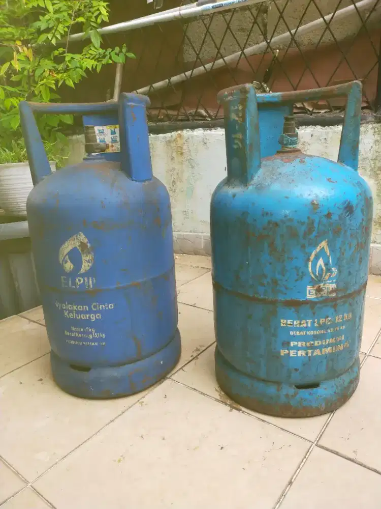 2 Tabung LPG 12kg  kosong