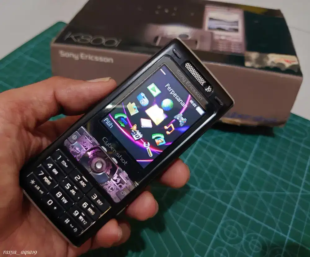 Sony ericsson k800i cybershoot fullset sim regist
