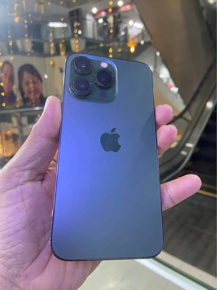 Second IPHONE 13 PRO 128gb Green IBOX Mantapp