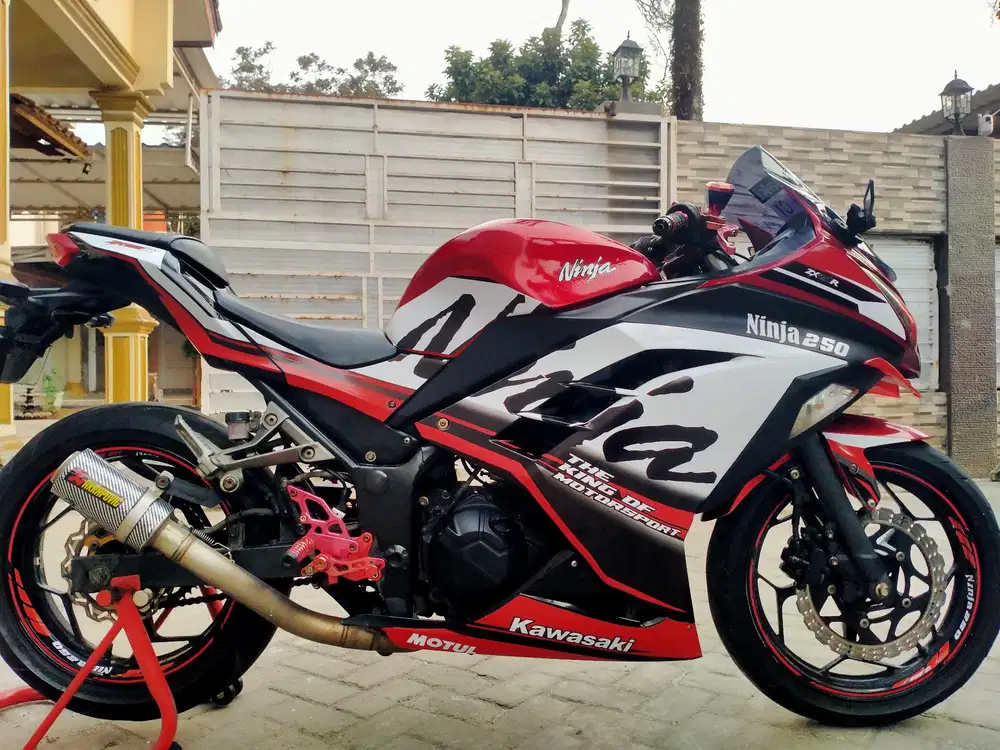 Kawasaki Ninja FI 250cc mesin segel lengkap keterangan detail dibawah