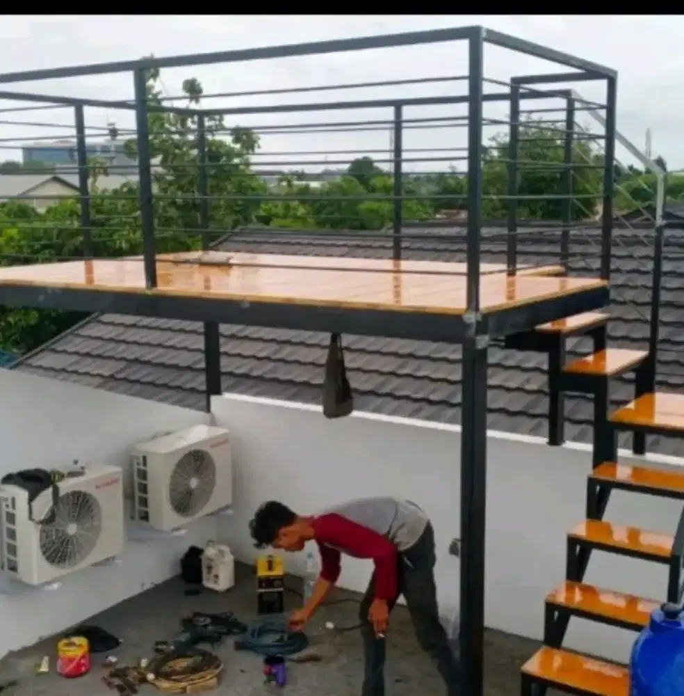 Mezzanine minimalis kosan