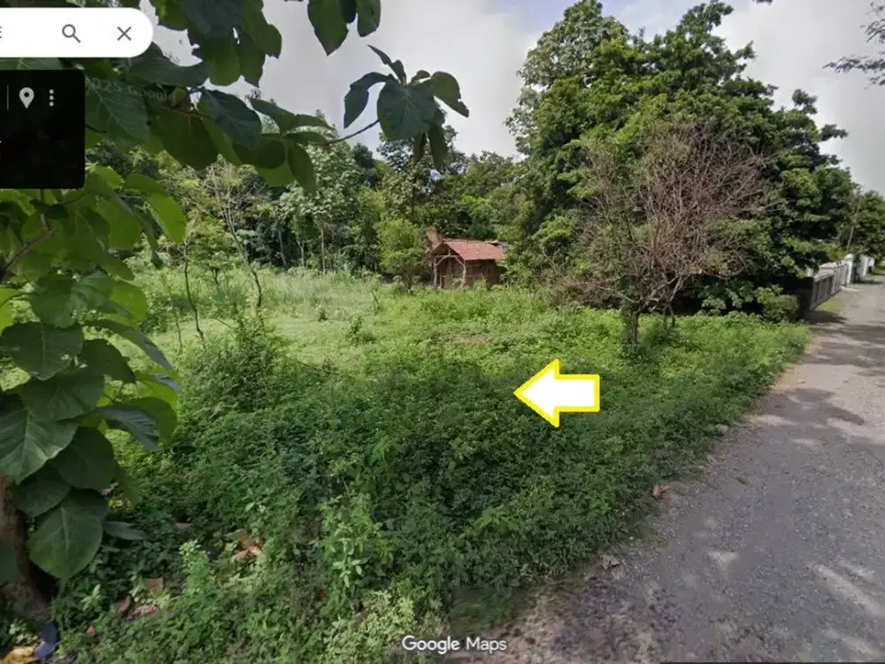 Tanah Jual Murah B.U Badas Pare SHM L 1.049 m2 dekat MA Al Falah