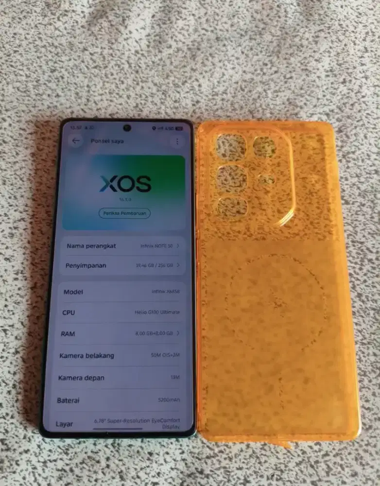 infinix note 50 ram 8/256 Gb