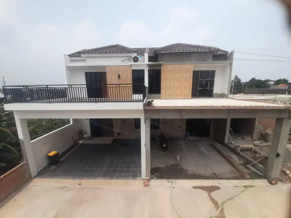 Rumah mewah 2lantai full bata merah lokasi strategis dekat pintu tol dan LRT Jatibening
