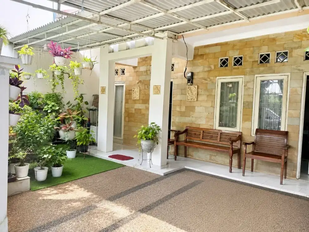 DIJUAL RUMAH SIAP HUNI FULL FURNISH DALAM PERUMAHAN CIKEAS BOGOR