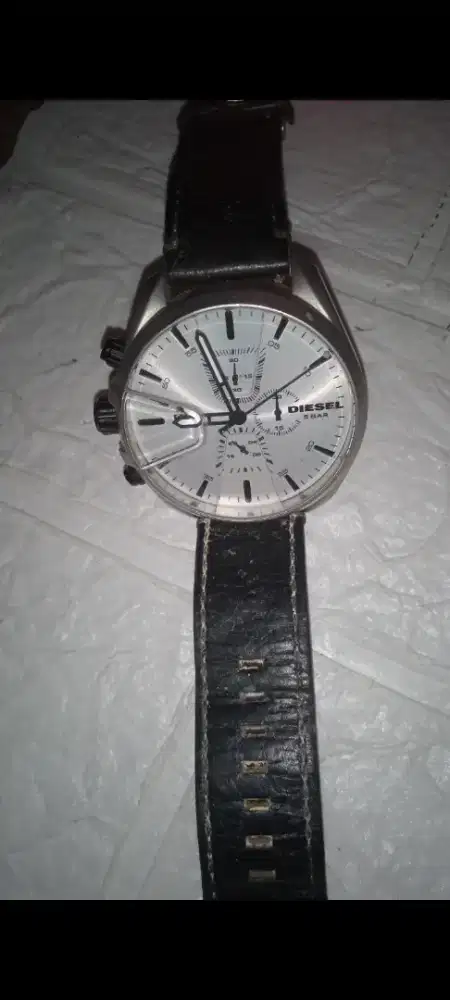 Jam Tangan Pria Diesel MS9 Chronograph Original (Preloved)