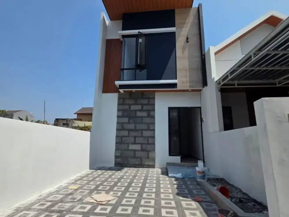 Rumah gress siap huni Setelah perum rivera Rungkut, Hadap selatan ( FAVORIT )