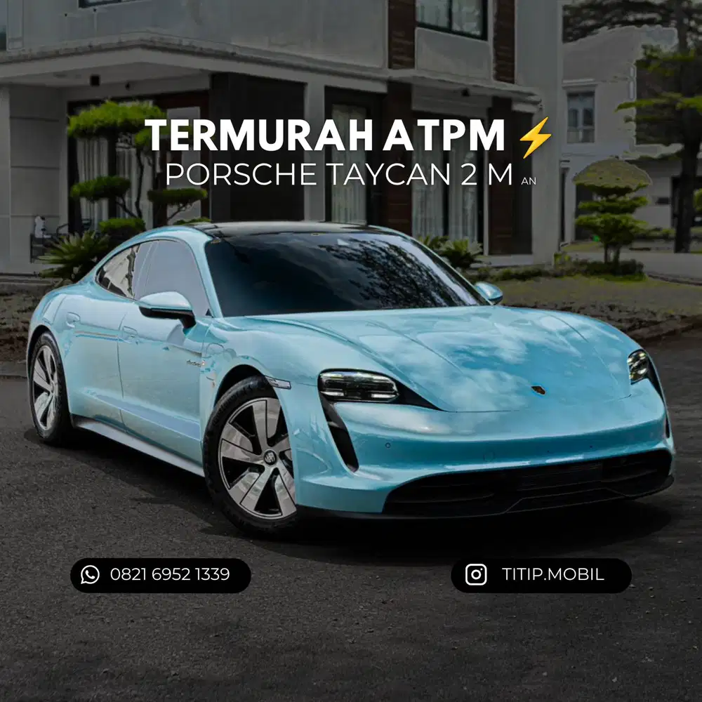 [CASH] Porsche Taycan Electric ATPM 2024