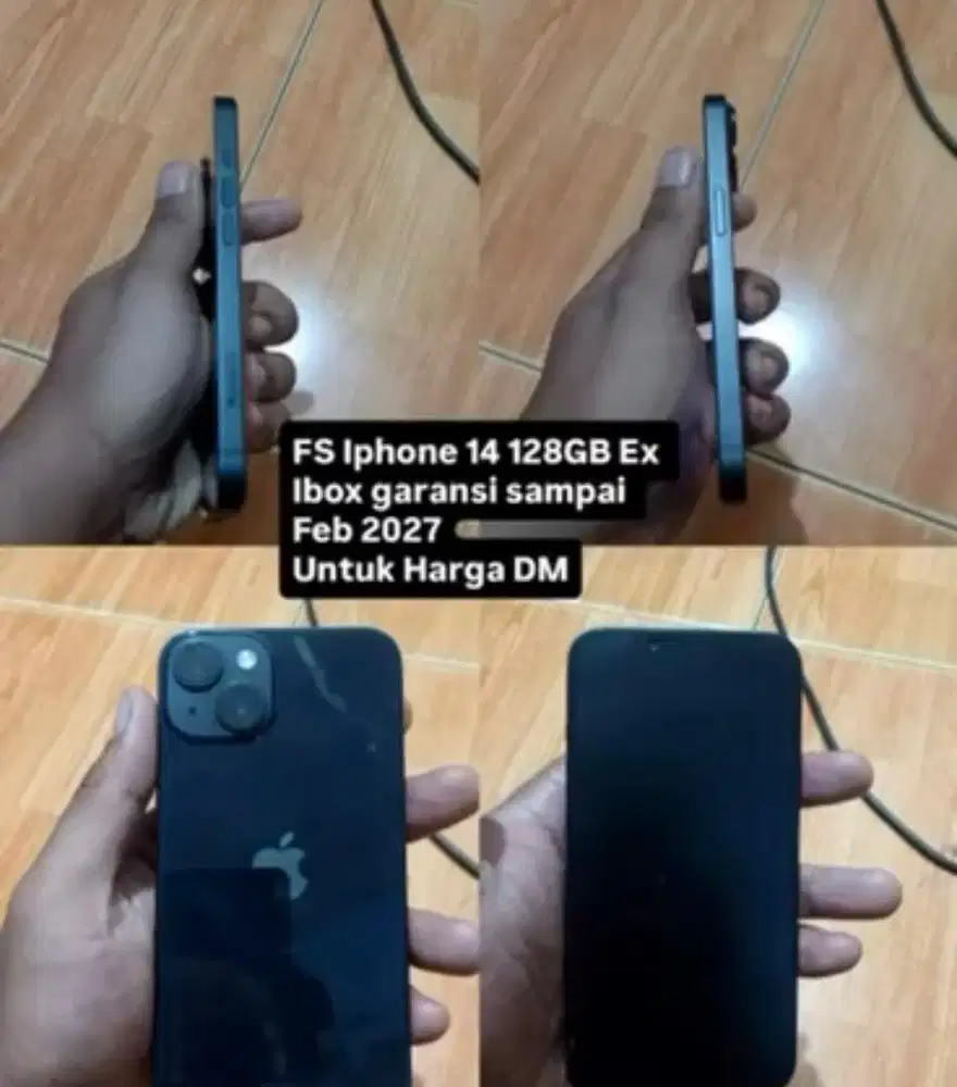 Jual iphone 14 128Gb garansi ibox