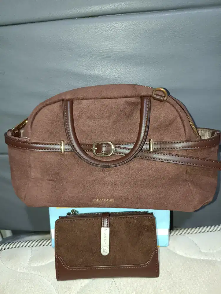 Tas moosdoom dan dompet Jims Honey, preloved