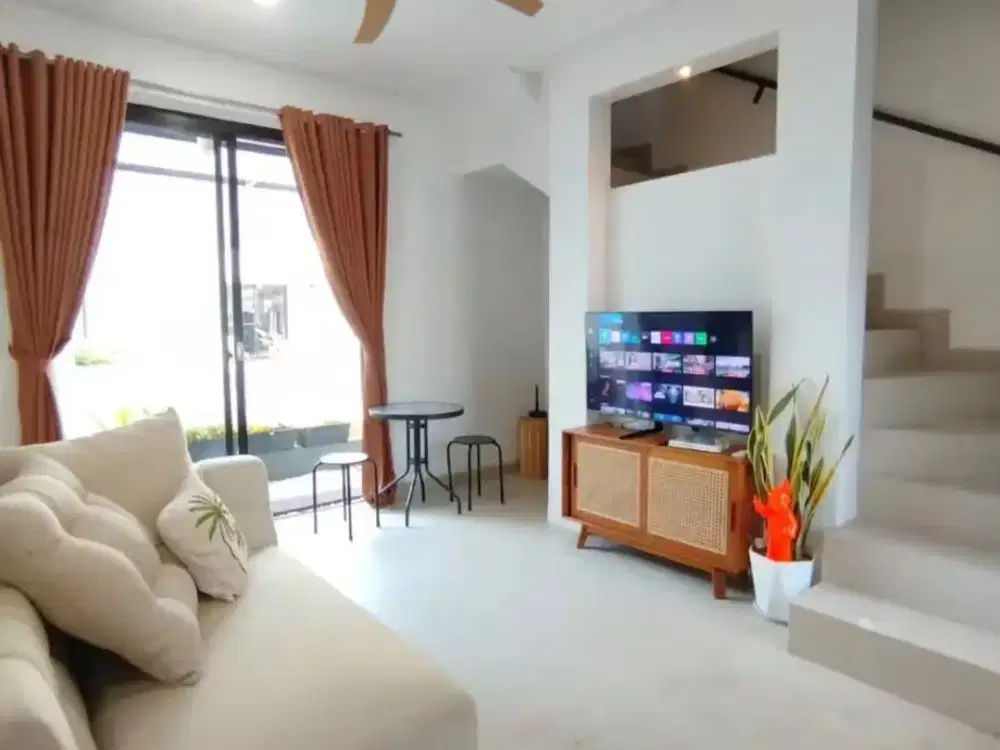 Rumah Full Furnished 2+1 KT di Ungasan Dekat GWK dan Pantai