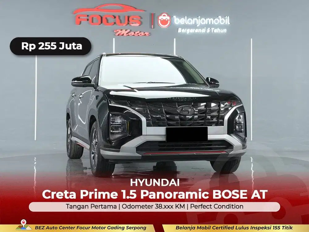 [ GARANSI 5THN ] Hyundai Creta Prime 1.5 Panoramic BOSE 2022/2023/2024