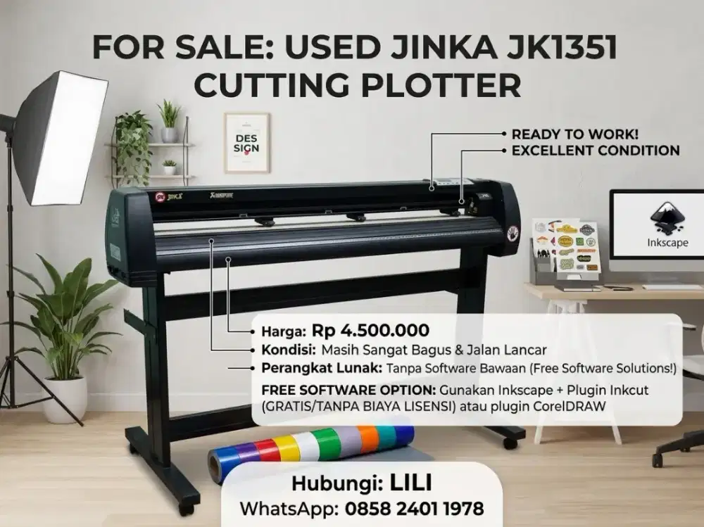 JINKA JK 1351 CUTTING PLOTER