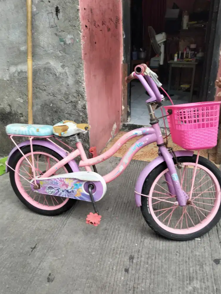 Menjual sepeda anak perempuan