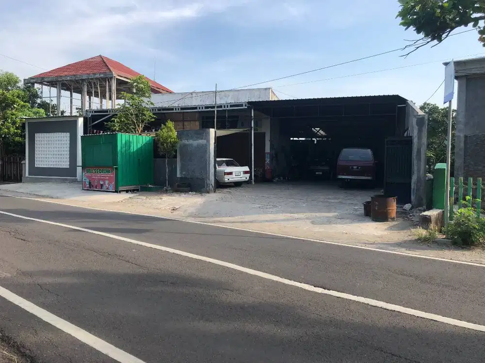 BISMILLAH, DIJUAL RUMAH + TEMPAT USAHA SIAP JALAN