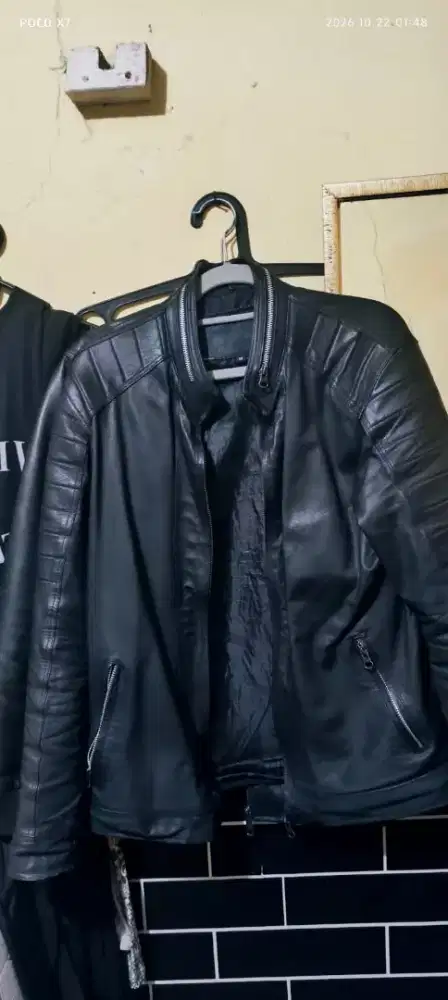 Jaket kulit lentur ukuran